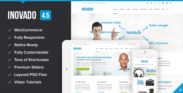 01 inovado teaser.  large preview INOVADO — премиум WordPress тема
