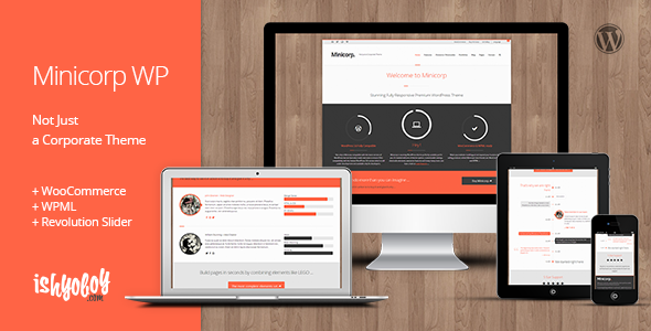 Minicorp WP - Not Just a Corporate Theme - Business Corporate