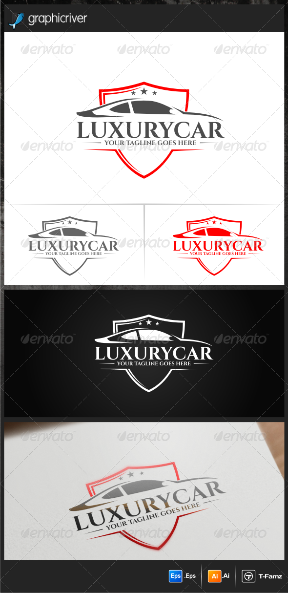 Luxurycar Logo Templates - Crests Logo Templates