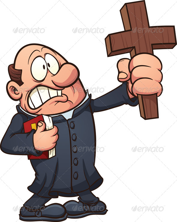 funny priest clipart - photo #4