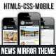 Mobile News Mirror Theme - ThemeForest Item for Sale