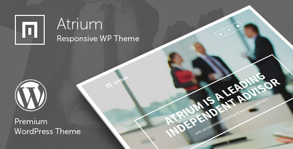 Atrium - Responsive One Page WordPress Theme - Business Corporate