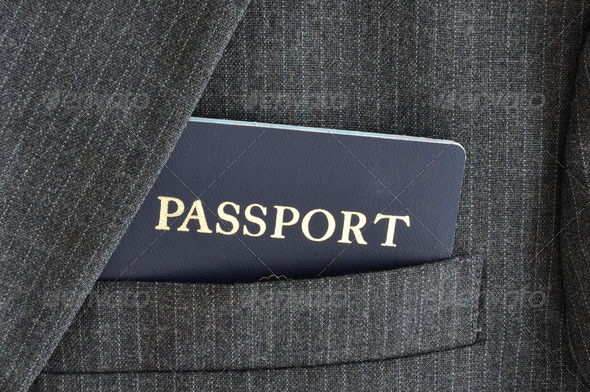 Passport in Suit Coat Pocket