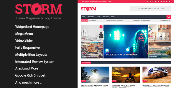 WordPress Blog & Magazine Themes