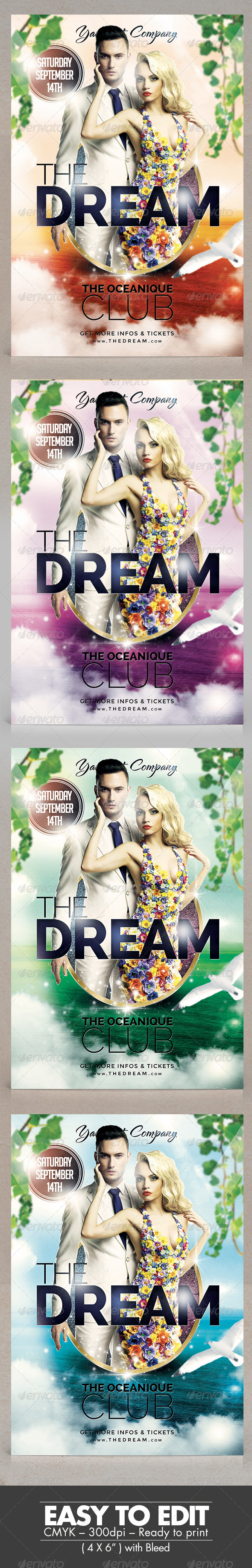  The Dream Flyer Party (Clubs & Parties)