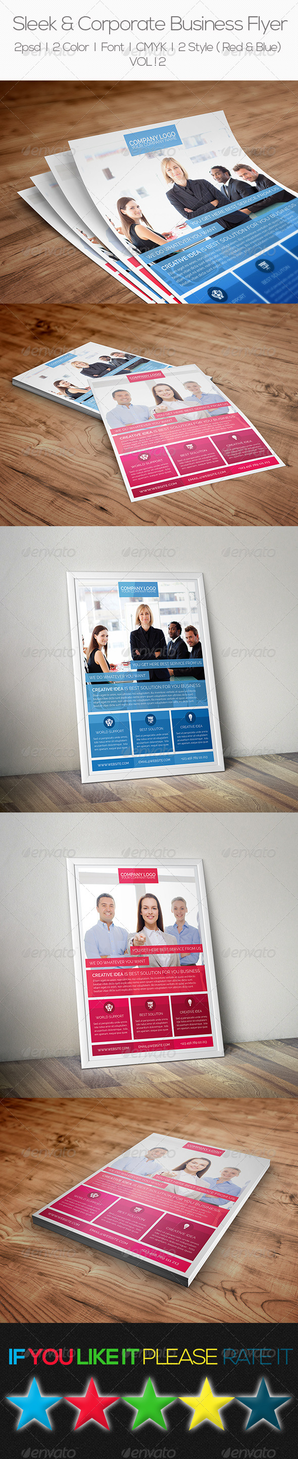 Sleek & Corporate Business Flyer (Corporate)