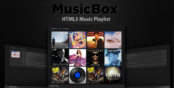 MusicBox - HTML5 Music Player - CodeCanyon Item for Sale