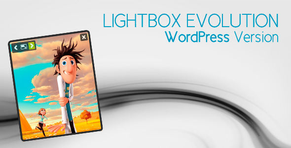 Lightbox Evolution для WordPress - CodeCanyon Предмет для продажи