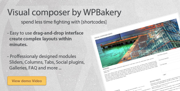 Visual Composer for WordPress - CodeCanyon Item for Sale