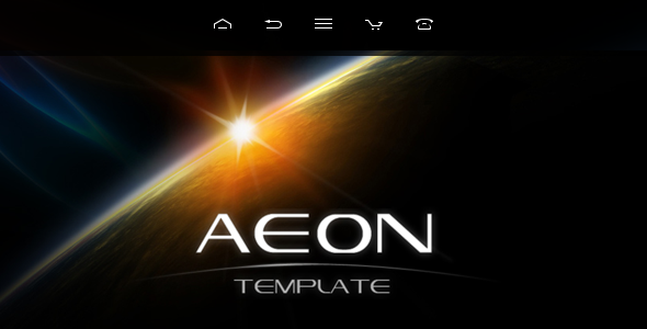 AEON Futuristic Template for Joomla!