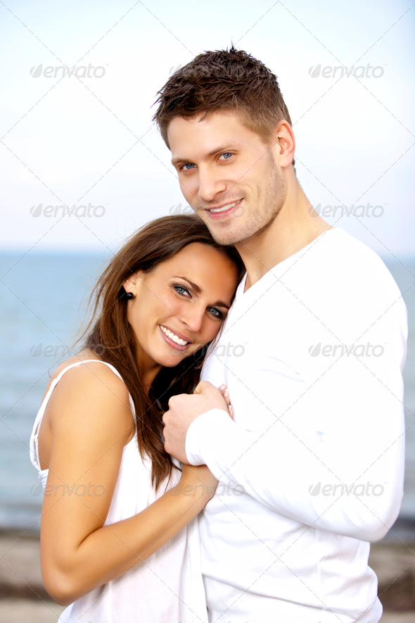 Couple Holding Each Other27;s Hands Posing