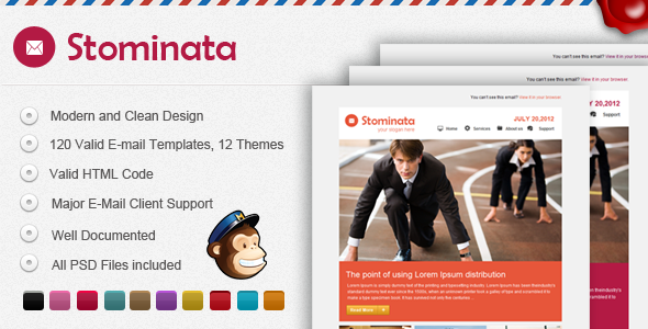 Stominata E-mail Template - Email Templates Marketing