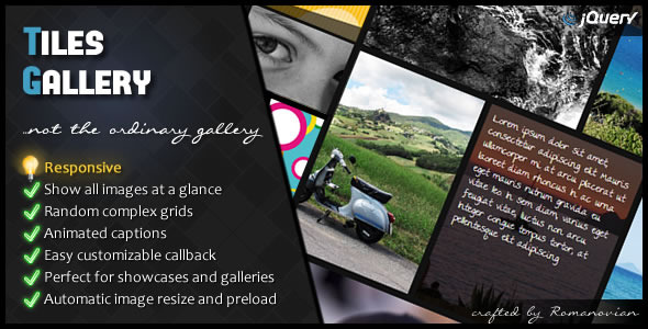 jQuery Tiles Gallery - CodeCanyon Item for Sale