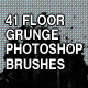 41 Floor Grunge Brushes