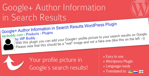 Google Plus Author Information in Search Results - CodeCanyon Item for Sale