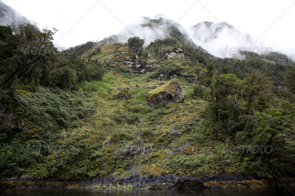 The landscape of Doubtful Sound