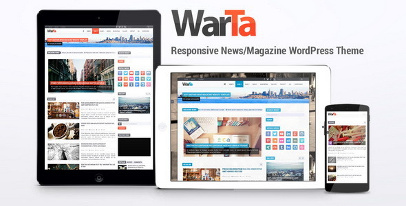 Warta - News/Magazine WordPress Theme - Blog / Magazine WordPress