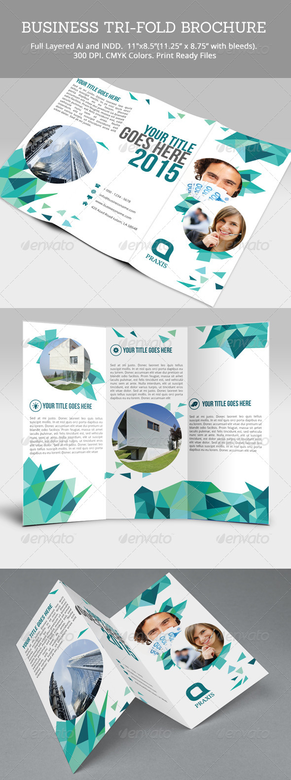 Business Tri-Fold Brochure (Corporate)